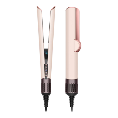 Dyson Airstrait straightener, Ceramic pink/Rose gold close-up
