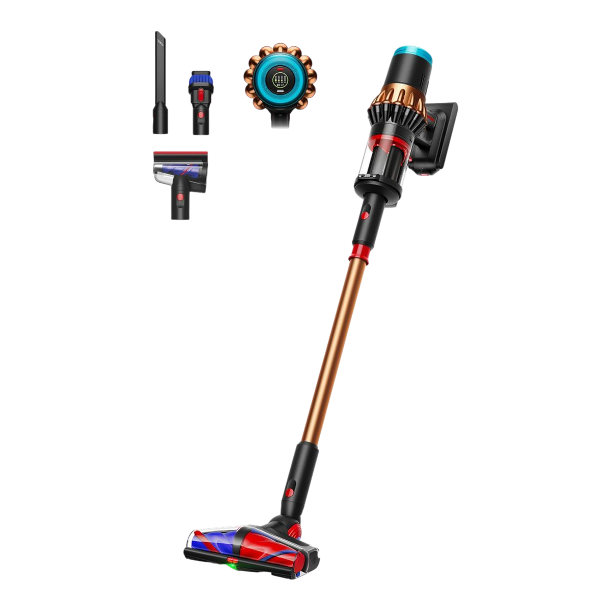 Dyson V16 Piston Animal Cordless Vacuum, Matte black/Copper