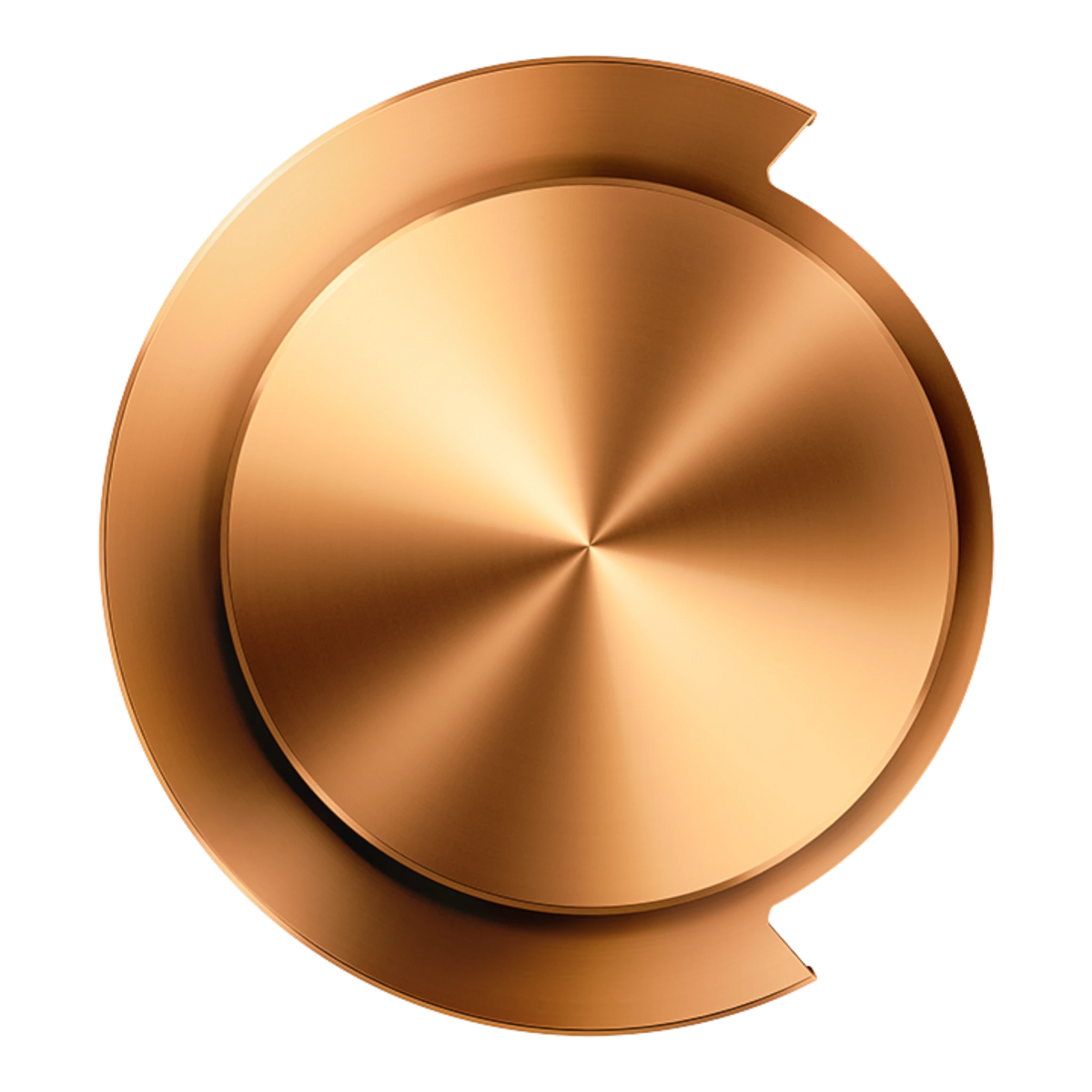 Dyson OnTrac Outer Caps, CNC Copper