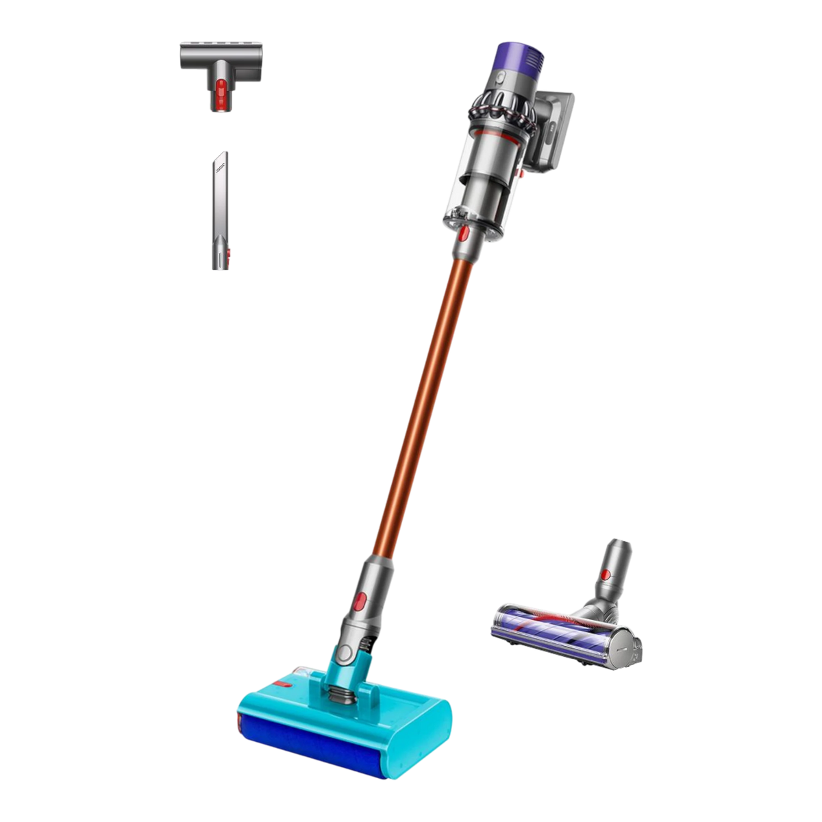 Dyson Cyclone V10 Submarine Cordless Vacuum, Nickel Copper