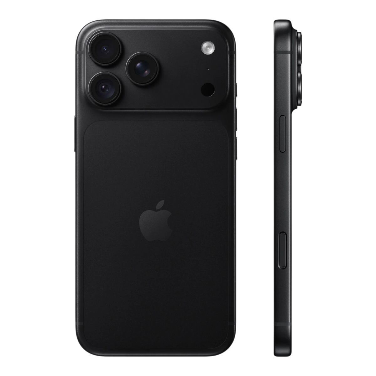 Apple iPhone 18 Pro Max Black — back and side profile