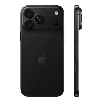 Apple iPhone 18 Pro Max Black — back and side profile