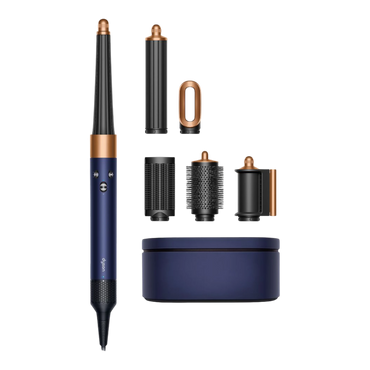Dyson Airwrap i.d. multi-styler Straight+Wavy, Prussian blue/Rich copper close-up
