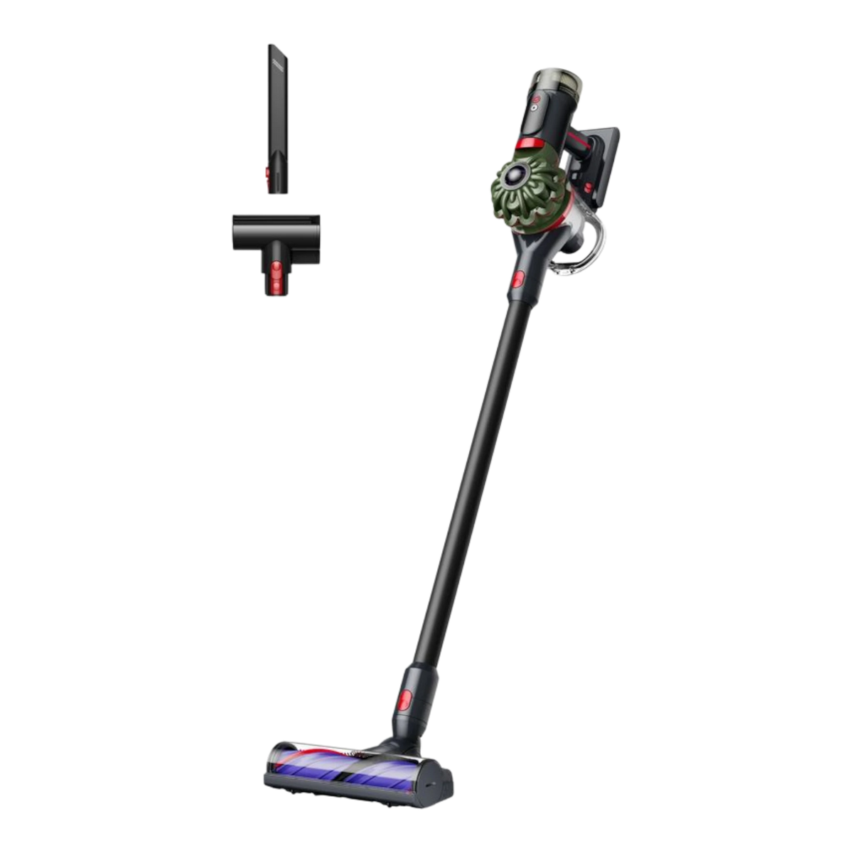 Dyson V8 Cyclone Motorbar cleaner head close-up