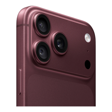 Apple iPhone 18 Pro Max Burgundy — camera close-up