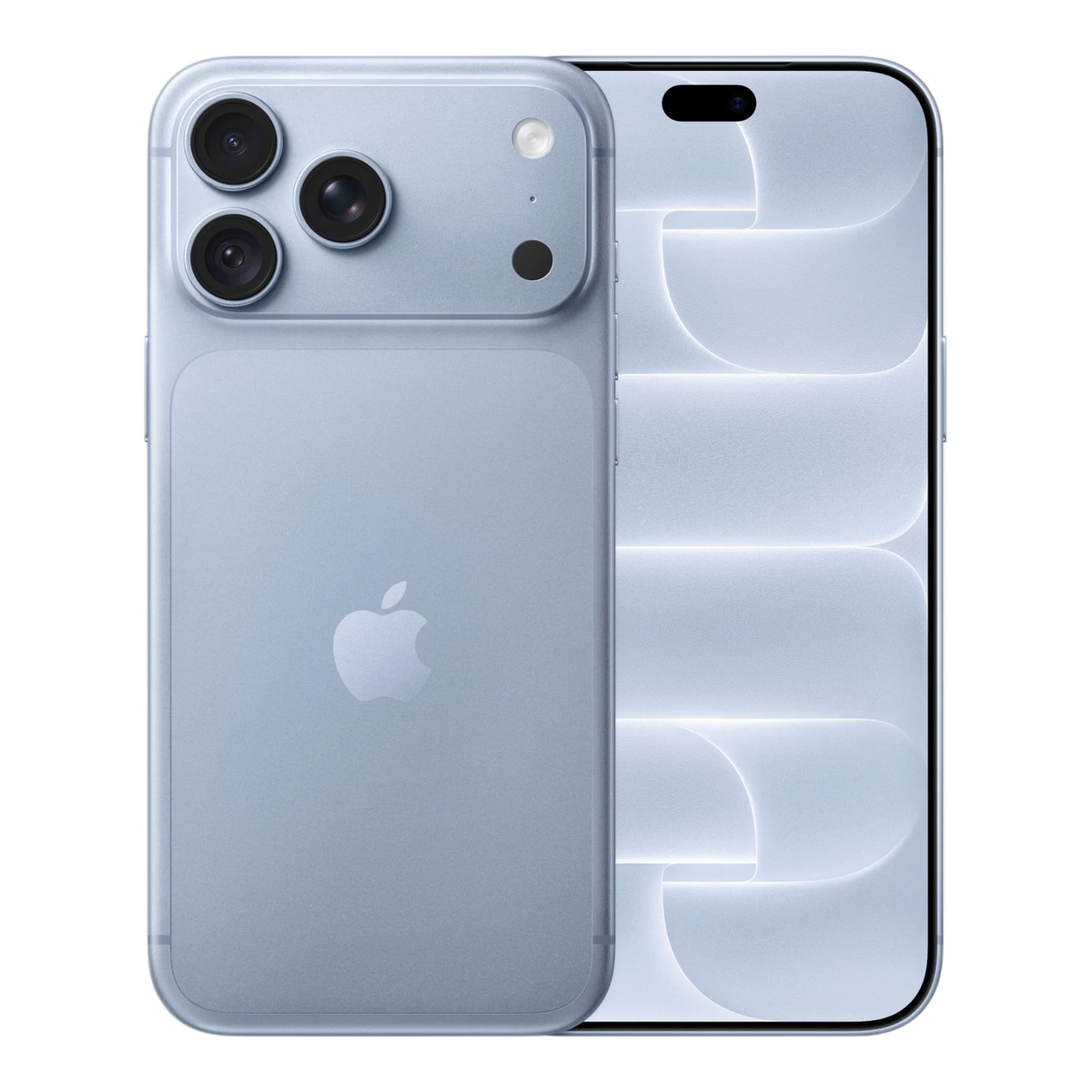 Apple iPhone 18 Pro Max Glacier — front and back