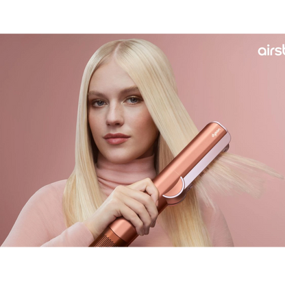 Dyson Airstrait straightener, Amber silk with attachments