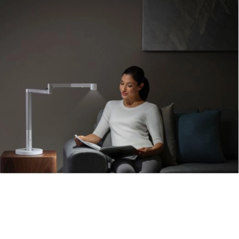 Dyson Solarcycle Morph Desk Light, Black/Black close-up