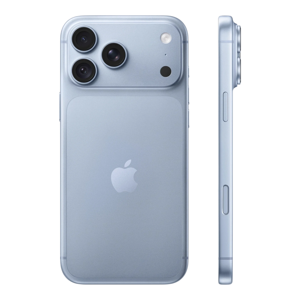 Apple iPhone 18 Pro Max Glacier — back and side profile