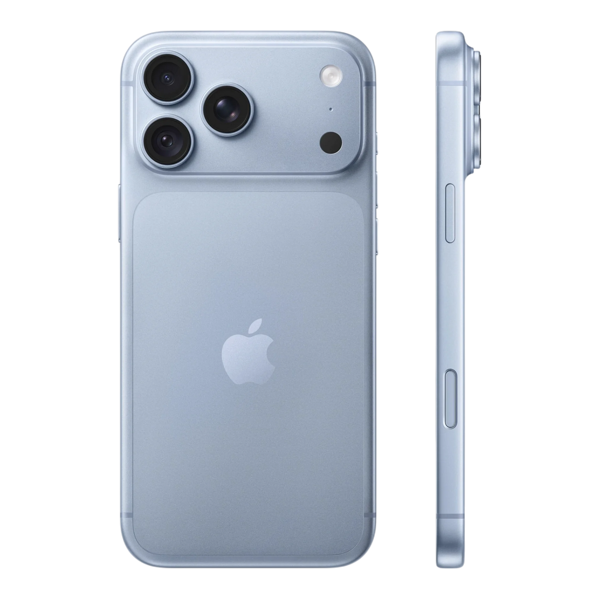 Apple iPhone 18 Pro Max Glacier — back and side profile
