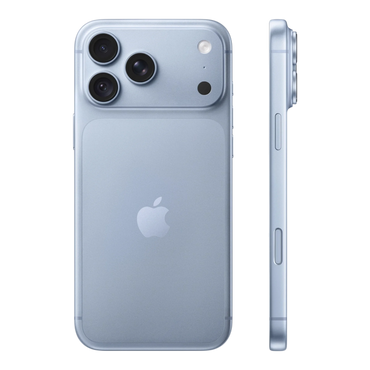 Apple iPhone 18 Pro Max Glacier — back and side profile
