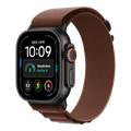 آبل واتش ألترا 4 GPS + خلوي، مقاس 49 ملم، إطار تيتانيوم أسود مع حزام Loop ألباين عنّابي - مقاس متوسط - MJC14