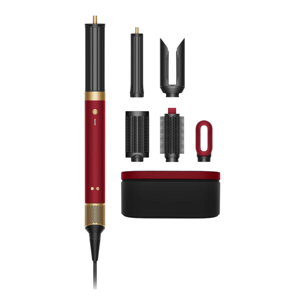 Dyson Airwrap Co-anda 2x multi-styler Straight+Wavy, Red velvet/Gold