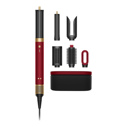 Dyson Airwrap Co-anda 2x multi-styler Straight+Wavy, Red velvet/Gold