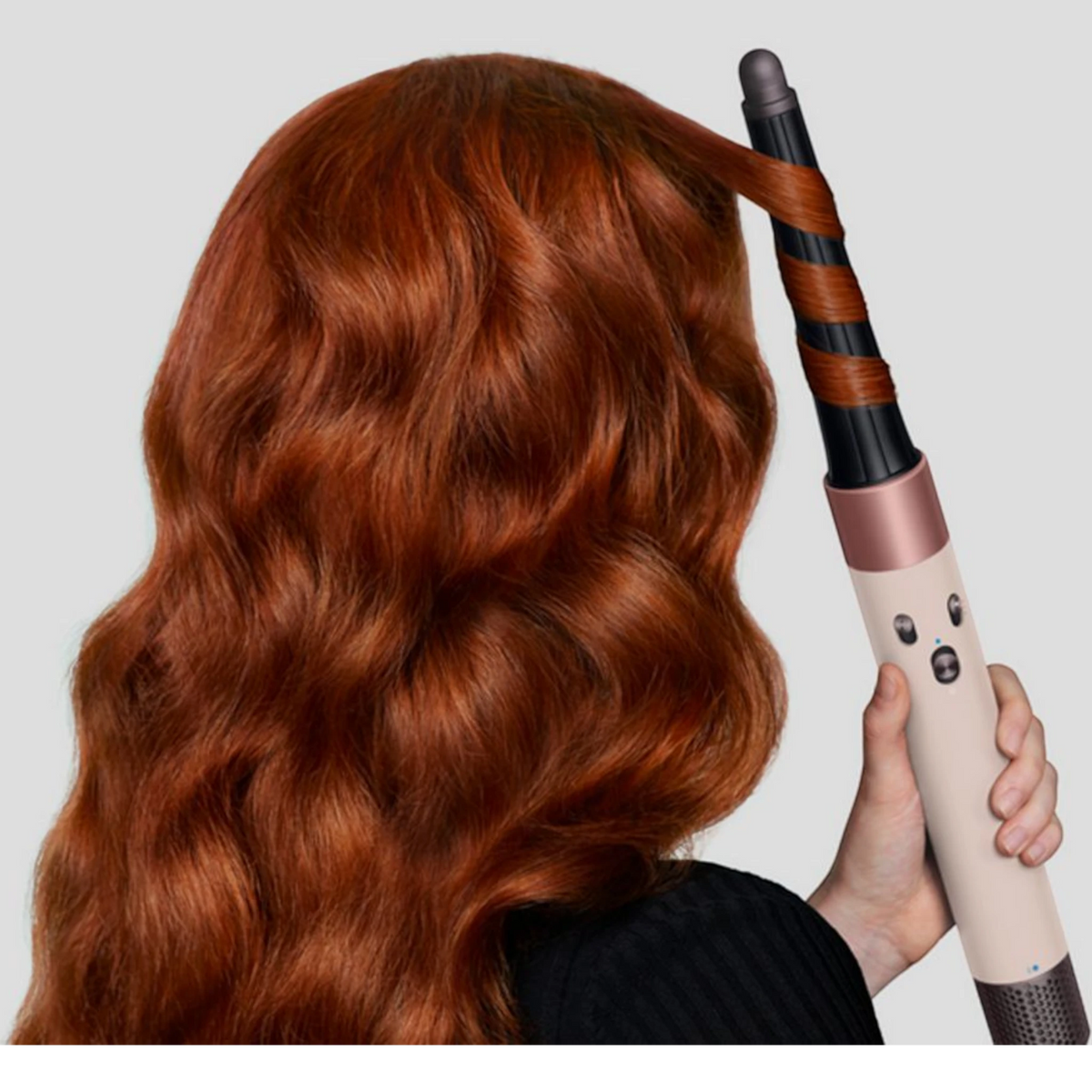 Dyson Airwrap i.d. multi-styler Straight+Wavy, Ceramic pink/Rose gold with attachments