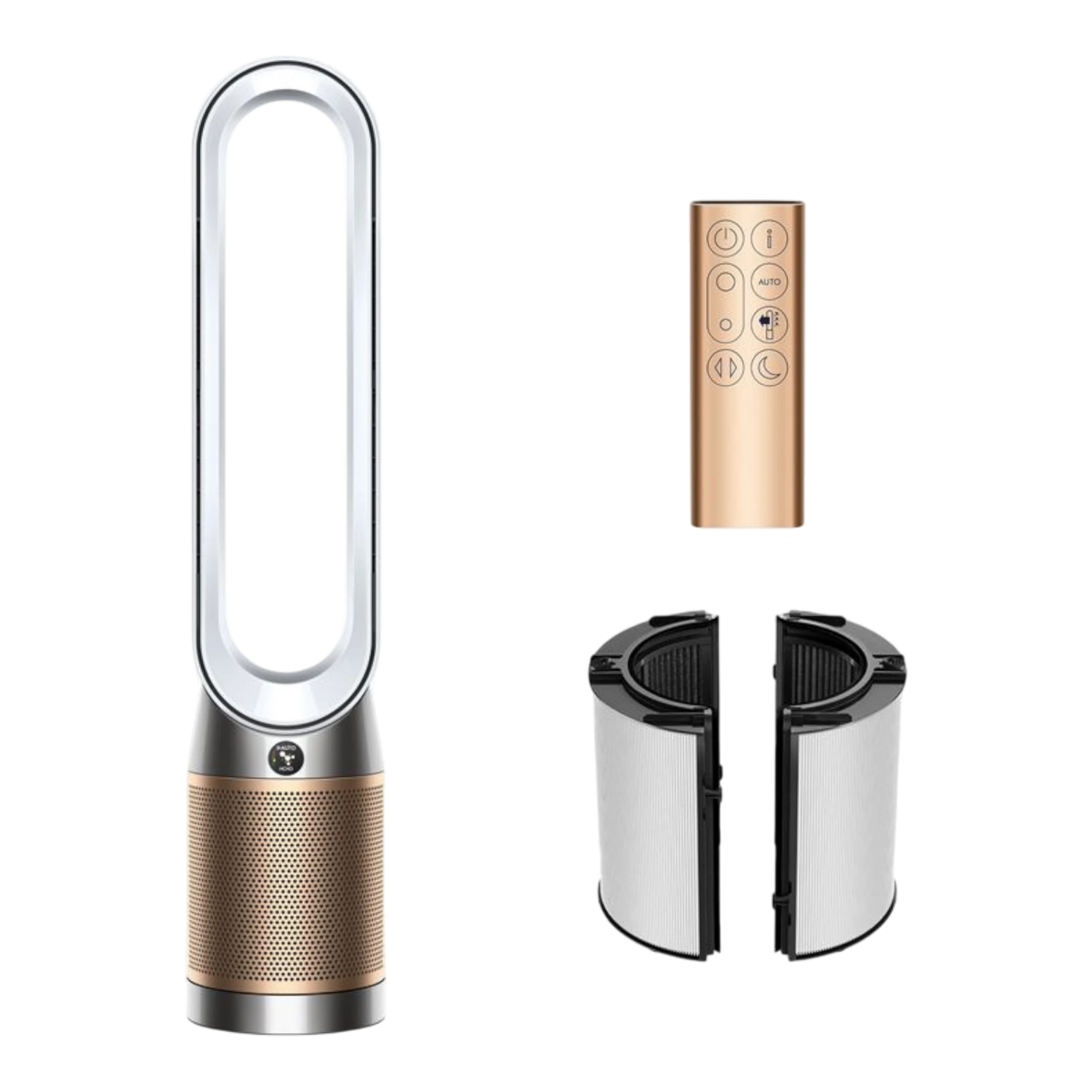 Dyson Purifier Cool PC2 De-NOx, White/Gold close-up