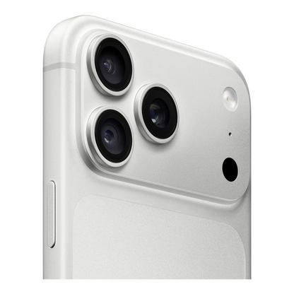 Apple iPhone 18 Pro Max Silver — camera close-up