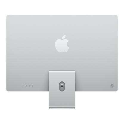 iMac (All In One) 24-inch (2024) MWUV3 - M4 chip 10-Core CPU 10-Core GPU 16GB Unified Memory 512GB SSD Storage Silver