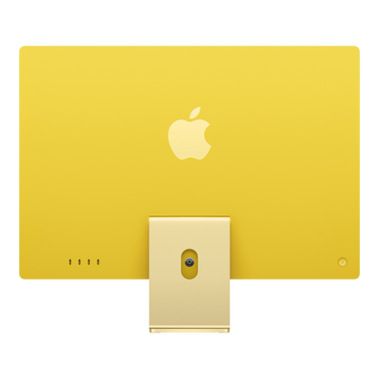 iMac (All In One) 24-inch (2024) MWUW3 - M4 chip 10-Core CPU 10-Core GPU 16GB Unified Memory 256GB SSD Storage Yellow