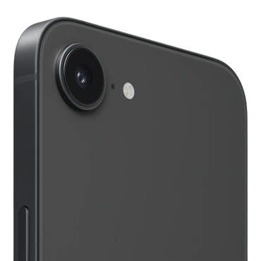 iPhone 17e Black - 48MP Fusion Camera, A19 Chip, 6.1-inch OLED