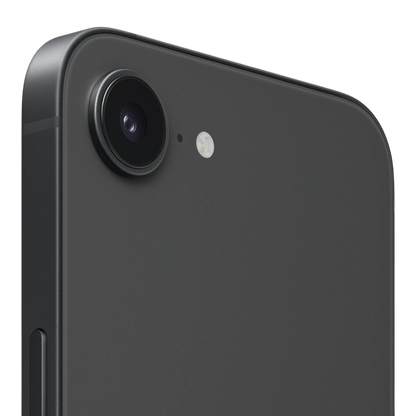 iPhone 17e Black - 48MP Fusion Camera, A19 Chip, 6.1-inch OLED