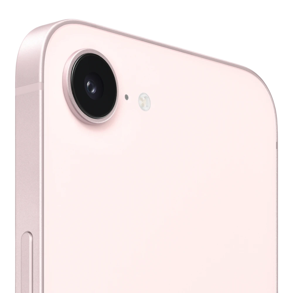 iPhone 17e Soft Pink - 48MP Fusion Camera, A19 Chip, 6.1-inch OLED