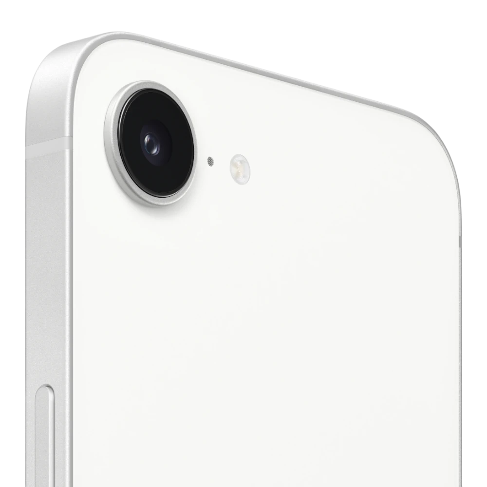 iPhone 17e White - 48MP Fusion Camera, A19 Chip, 6.1-inch OLED