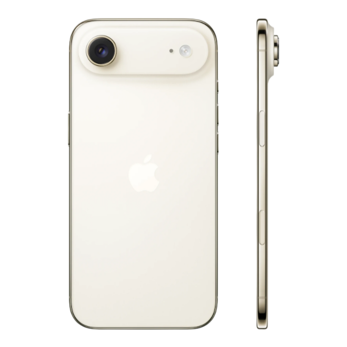 Apple iPhone Air Light Gold — back
