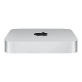 Apple Mac Mini M2 desktop computer — front view with minimal silver aluminum design