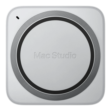 Apple Mac Studio - bottom view with ventilation and rubber feet