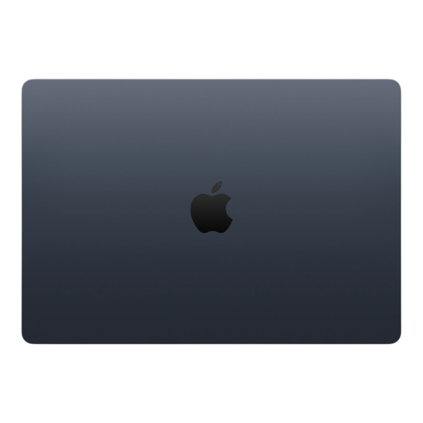 Apple MacBook Air M5 15-inch in Midnight color, showcasing the sleek design and iconic logo.