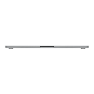 15-inch silver MacBook Air M5 shown from the side, highlighting its sleek and minimal design.