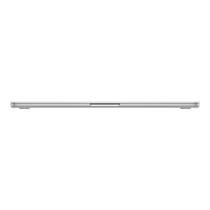 15-inch silver MacBook Air M5 shown from the side, highlighting its sleek and minimal design.
