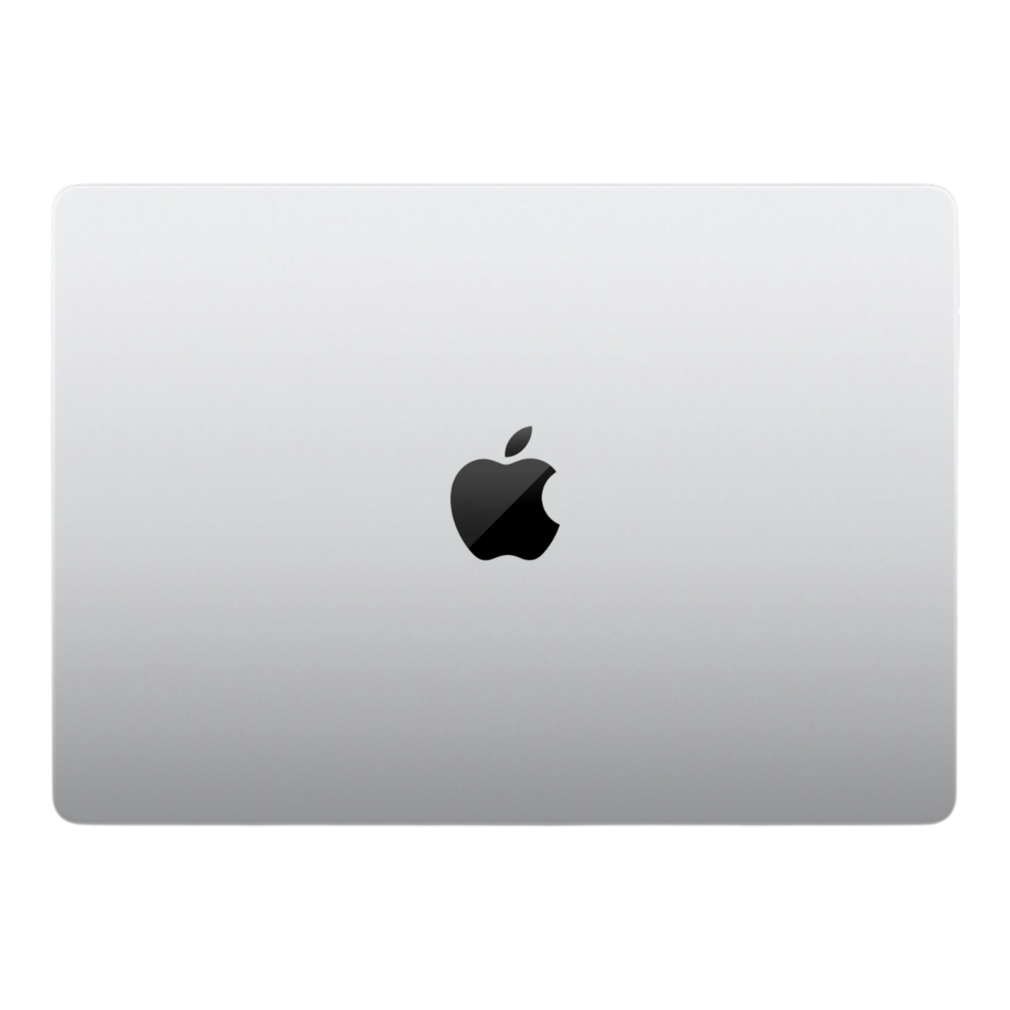 Apple MacBook Pro M5 Max 14-inch in silver, showcasing a sleek, minimalist design with the iconic Apple logo.