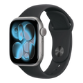 Apple Watch Series 11 GPS, 42mm Space Gray Aluminum Case with Black Sport Band - S/M