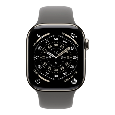 Apple Watch Series 11 GPS + Cellular, 42mm Natural Titanium Case with Stone Gray Sport Band - M/L 45676e-4.myshopify.com Apple Apple Watch Series 11 GPS + Cellular, 42mm Natural Titanium Case with Stone Gray Sport Band - M/L 45676e-4.myshopify.com Apple