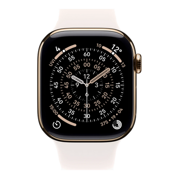 Apple Watch Series 11 GPS + Cellular, 42mm Gold Titanium Case with Light Blush Sport Band - S/M 45676e-4.myshopify.com Apple Apple Watch Series 11 GPS + Cellular, 42mm Gold Titanium Case with Light Blush Sport Band - S/M 45676e-4.myshopify.com Apple