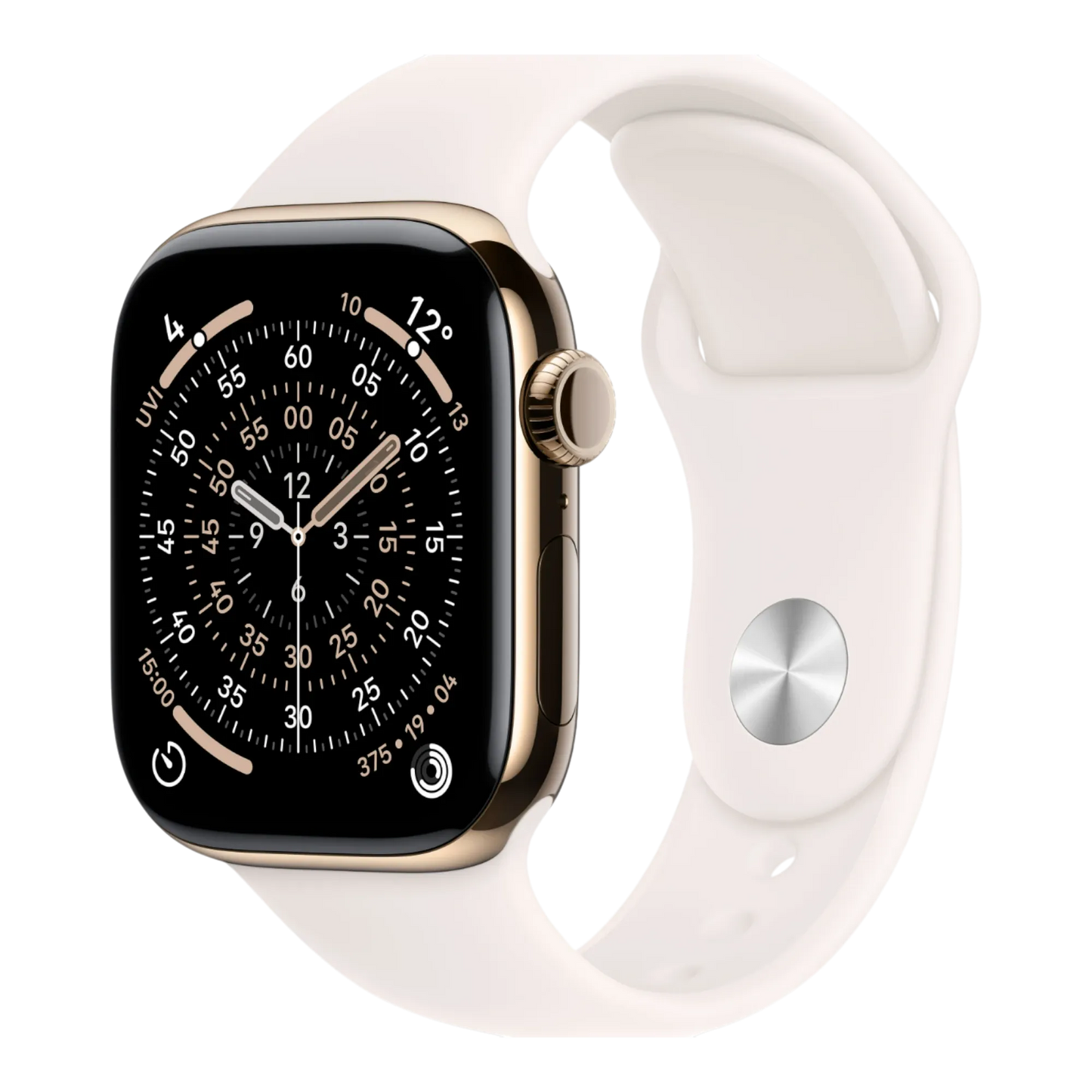 Apple Watch Series 11 GPS + Cellular, 42mm Gold Titanium Case with Light Blush Sport Band - S/M 45676e-4.myshopify.com Apple Apple Watch Series 11 GPS + Cellular, 42mm Gold Titanium Case with Light Blush Sport Band - S/M 45676e-4.myshopify.com Apple