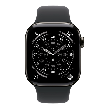 Apple Watch Series 11 GPS + Cellular, 42mm Slate Titanium Case with Black Sport Band - S/M 45676e-4.myshopify.com Apple Apple Watch Series 11 GPS + Cellular, 42mm Slate Titanium Case with Black Sport Band - S/M 45676e-4.myshopify.com Apple