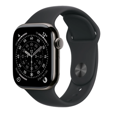 Apple Watch Series 11 GPS + Cellular, 42mm Slate Titanium Case with Black Sport Band - S/M 45676e-4.myshopify.com Apple Apple Watch Series 11 GPS + Cellular, 42mm Slate Titanium Case with Black Sport Band - S/M 45676e-4.myshopify.com Apple