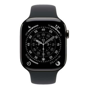 Apple Watch Series 11 GPS + Cellular, 46mm Slate Titanium Case with Black Sport Band - S/M 45676e-4.myshopify.com Apple Apple Watch Series 11 GPS + Cellular, 46mm Slate Titanium Case with Black Sport Band - S/M 45676e-4.myshopify.com Apple
