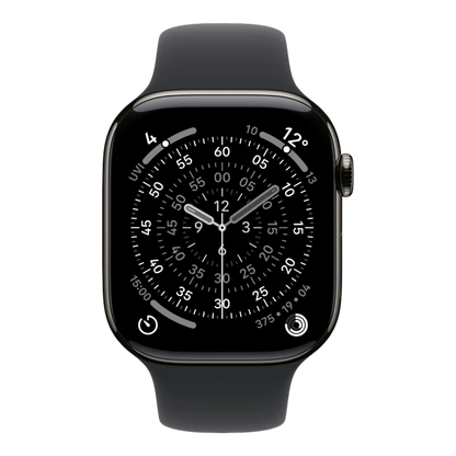 Apple Watch Series 11 GPS + Cellular, 46mm Slate Titanium Case with Black Sport Band - S/M 45676e-4.myshopify.com Apple Apple Watch Series 11 GPS + Cellular, 46mm Slate Titanium Case with Black Sport Band - S/M 45676e-4.myshopify.com Apple