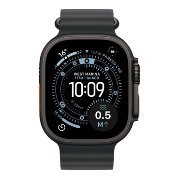 Apple Watch Ultra 3 GPS + Cellular, 49mm Black Titanium Case with Black Ocean Band 45676e-4.myshopify.com Apple Apple Watch Ultra 3 GPS + Cellular, 49mm Black Titanium Case with Black Ocean Band 45676e-4.myshopify.com Apple