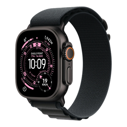 Apple Watch Ultra 3 GPS + Cellular, 49mm Black Titanium Case with Black Alpine Loop - Medium 45676e-4.myshopify.com Apple Apple Watch Ultra 3 GPS + Cellular, 49mm Black Titanium Case with Black Alpine Loop - Medium 45676e-4.myshopify.com Apple