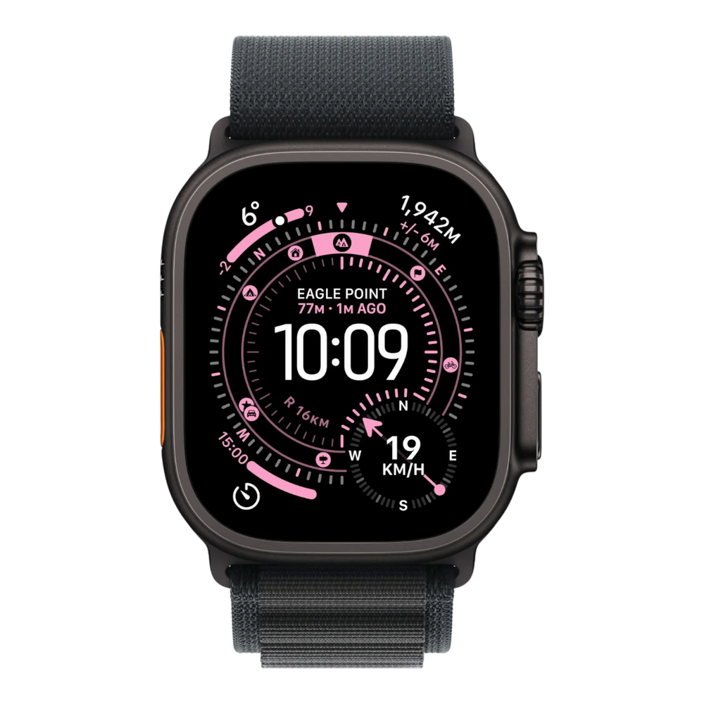 Apple Watch Ultra 3 GPS + Cellular, 49mm Black Titanium Case with Black Alpine Loop - Small 45676e-4.myshopify.com Apple Apple Watch Ultra 3 GPS + Cellular, 49mm Black Titanium Case with Black Alpine Loop - Small 45676e-4.myshopify.com Apple
