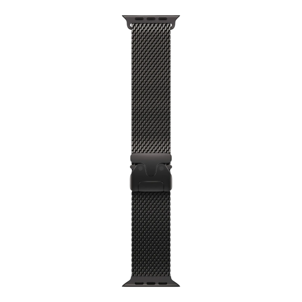 Apple Watch Ultra 3 GPS + Cellular, 49mm Black Titanium Case with Black Titanium Milanese Loop - Medium 45676e-4.myshopify.com Apple Apple Watch Ultra 3 GPS + Cellular, 49mm Black Titanium Case with Black Titanium Milanese Loop - Medium 45676e-4.myshopify.com Apple