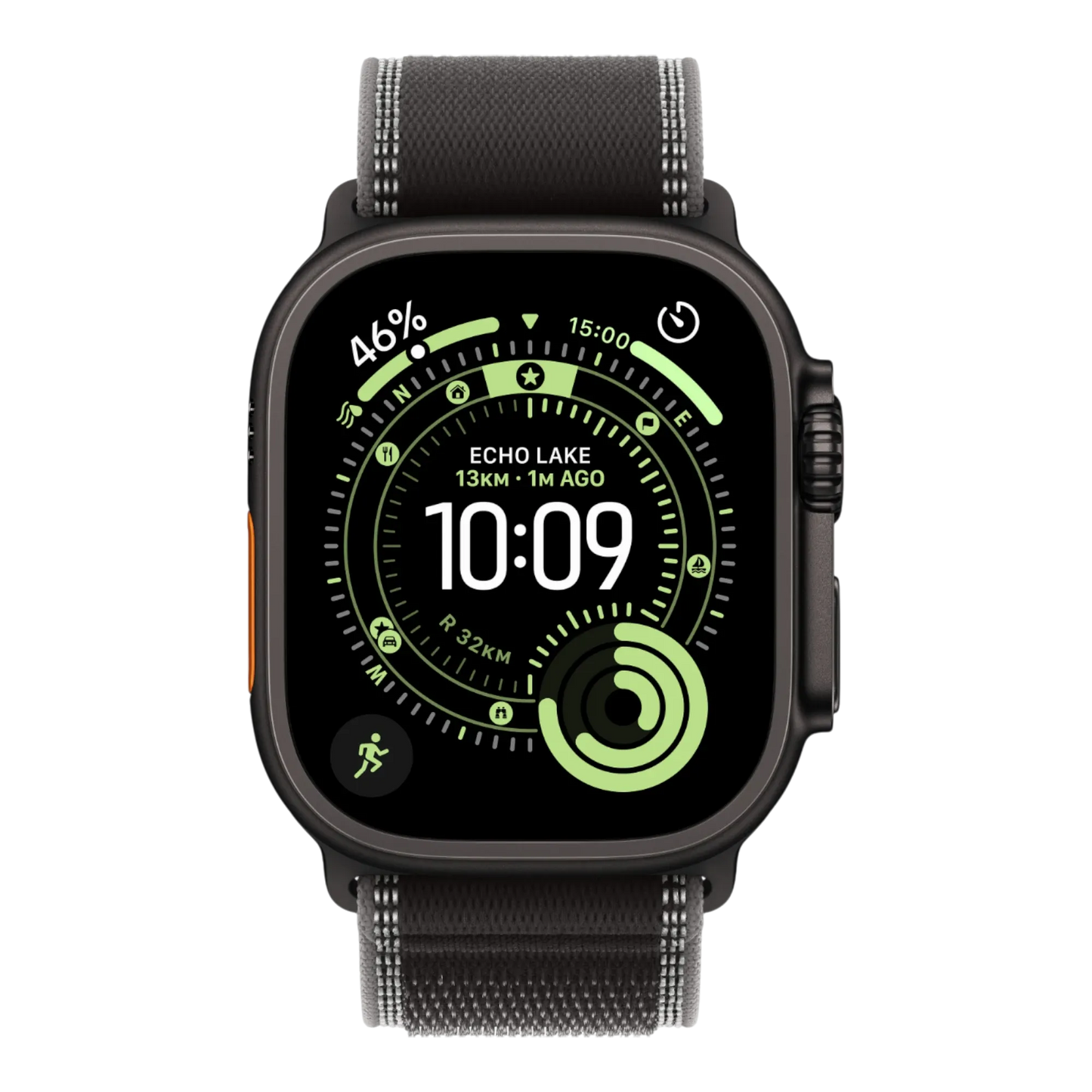 Apple Watch Ultra 3 GPS + Cellular, 49mm Black Titanium Case with Black/Charcoal Trail Loop - M/L 45676e-4.myshopify.com Apple Apple Watch Ultra 3 GPS + Cellular, 49mm Black Titanium Case with Black/Charcoal Trail Loop - M/L 45676e-4.myshopify.com Apple
