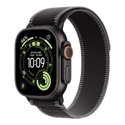 Apple Watch Ultra 3 GPS + Cellular, 49mm Black Titanium Case with Black/Charcoal Trail Loop - S/M 45676e-4.myshopify.com Apple Apple Watch Ultra 3 GPS + Cellular, 49mm Black Titanium Case with Black/Charcoal Trail Loop - S/M 45676e-4.myshopify.com Apple