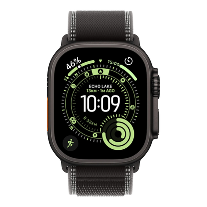 Apple Watch Ultra 3 GPS + Cellular, 49mm Black Titanium Case with Black/Charcoal Trail Loop - S/M 45676e-4.myshopify.com Apple Apple Watch Ultra 3 GPS + Cellular, 49mm Black Titanium Case with Black/Charcoal Trail Loop - S/M 45676e-4.myshopify.com Apple