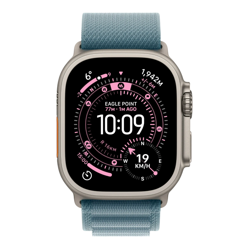 Apple Watch Ultra 3 GPS + Cellular, 49mm Titanium Case with Light Blue Alpine Loop - Medium 45676e-4.myshopify.com Apple Apple Watch Ultra 3 GPS + Cellular, 49mm Titanium Case with Light Blue Alpine Loop - Medium 45676e-4.myshopify.com Apple
